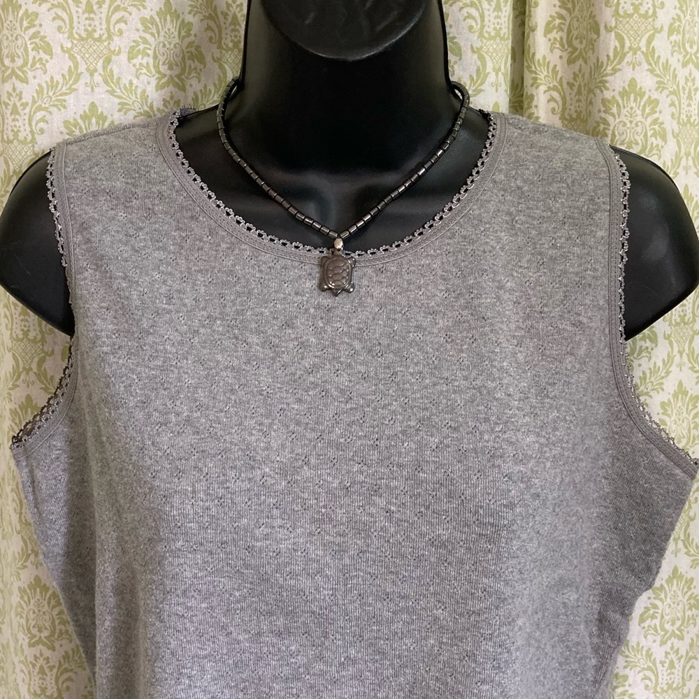 Host Pick Hematite Turtle Necklace - image 3